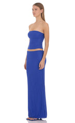 Elsie Rhinestone Maxi Skirt