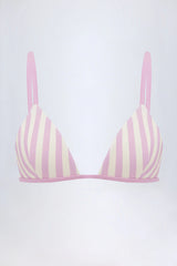 Triangle Bikini Top in Mauve