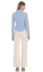 Evelyn Top in Blue