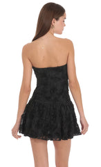 Rosette Mini Dress