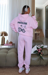 With Love In The Moment Sweatpants Pink