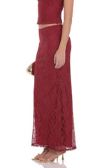 Arcella Lace Maxi Skirt
