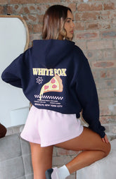 Sweeter Nights Oversized Hoodie Navy