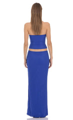 Elsie Rhinestone Maxi Skirt