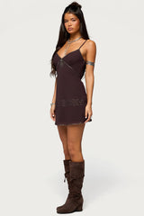 Raquelle Beaded Mini Dress