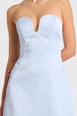 Lodi Mini Dress Powder Blue