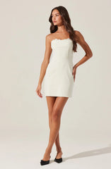 Melani Lace Peekaboo Dress