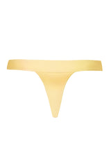 Thong Bikini Bottoms in Lemon