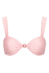 Bikini Top in Baby Pink
