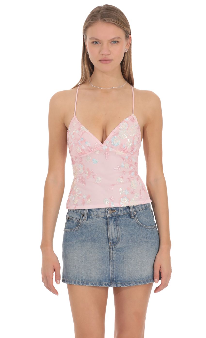 Bianca Sequin Top